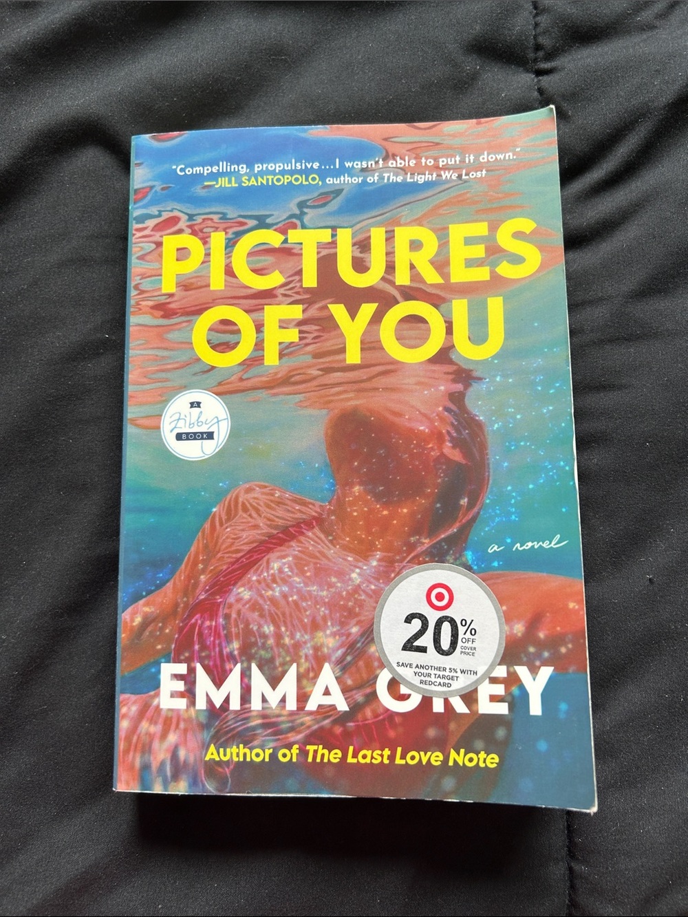 Pictures of You by Emma Grey - Colorful Cover (Blue/Red)
